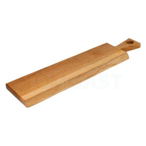 Deska servírovací dub 70x15 cm s úchytem