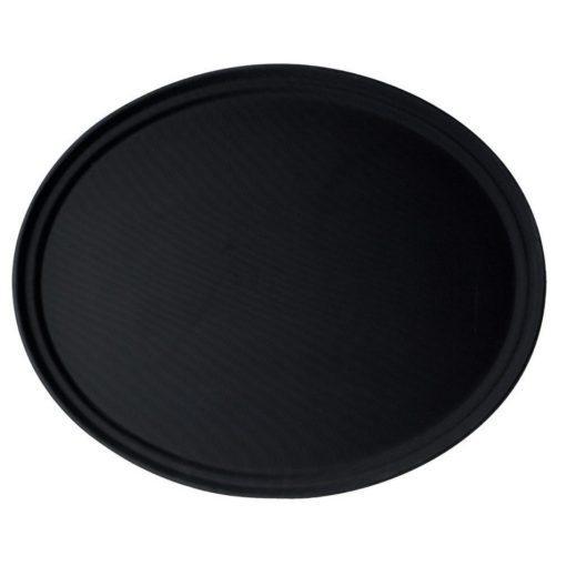 Camtread podnos protiskluzový oválný 73,5 × 60 cm, černá